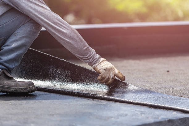 Professional Crawl Space Encapsulation technician working in Decatur, IL
